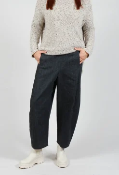 Balloon Leg Jeans in Nero