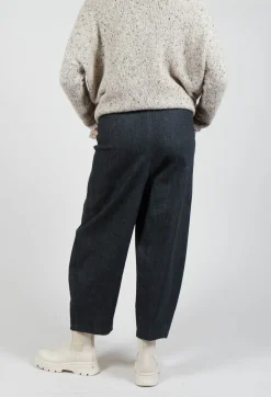 Balloon Leg Jeans in Nero