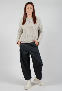 Balloon Leg Jeans in Nero