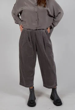 Balloon Leg Trousers in Iron