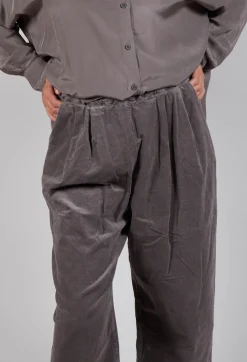 Balloon Leg Trousers in Iron