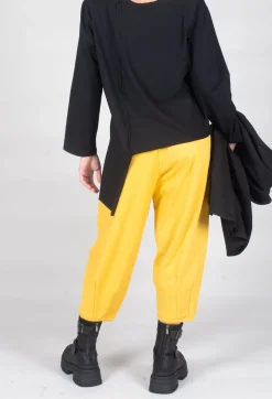 Balloon Leg Trousers in Yellow