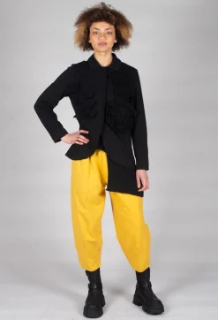 Balloon Leg Trousers in Yellow