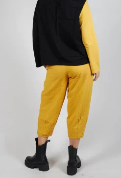 Balloon Leg Trousers in Yellow