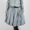 Balloon Skirt in Pencil Cloud