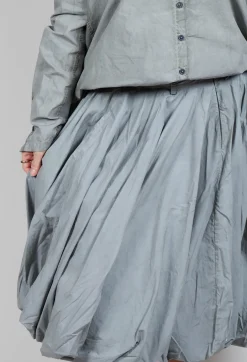 Balloon Skirt in Pencil Cloud