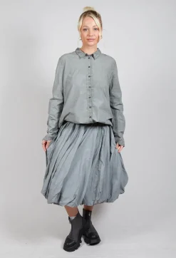 Balloon Skirt in Pencil Cloud