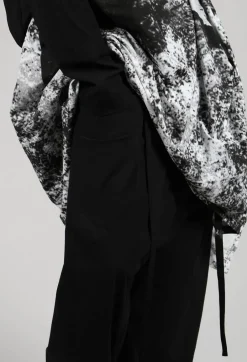 Balloon Trousers in Black