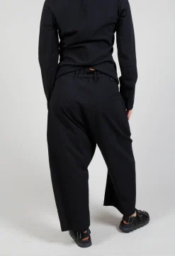 Balloon Trousers in Black
