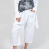 Balloon Trousers in White