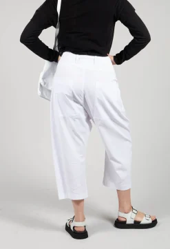 Balloon Trousers in White