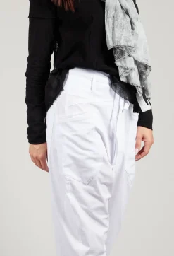 Balloon Trousers in White