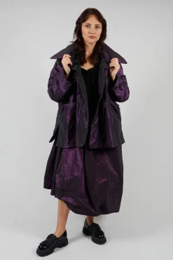 Baltimore Jacket in Plum