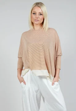 Bamboo Lr Jumper In Ambra