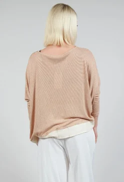 Bamboo Lr Jumper In Ambra
