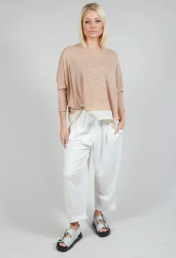 Bamboo Lr Jumper In Ambra