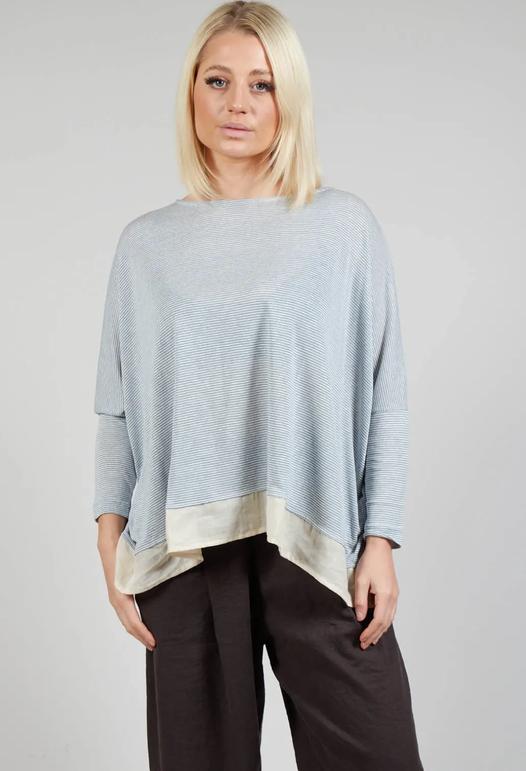 Bamboo Lr Jumper In Anice