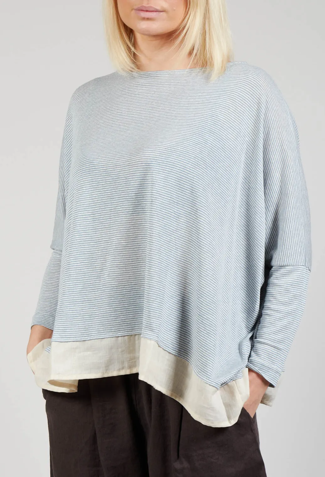 Bamboo Lr Jumper In Anice