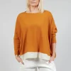 Bamboo M Jumper In Ambra