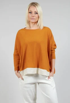 Bamboo M Jumper In Ambra