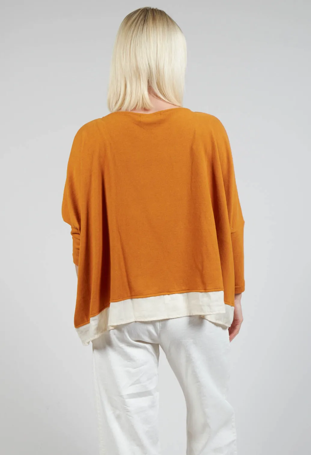 Bamboo M Jumper In Ambra