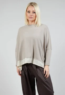 Bamboo M Jumper In Argento
