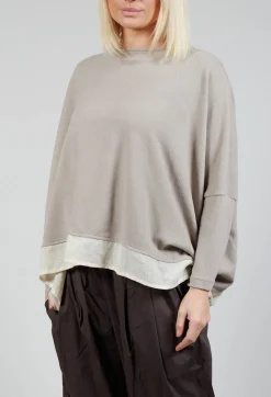 Bamboo M Jumper In Argento