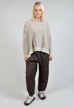 Bamboo M Jumper In Argento