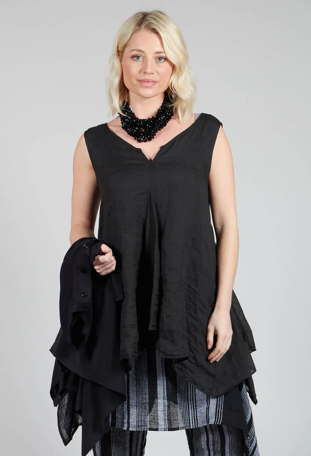Bardot Top in Black