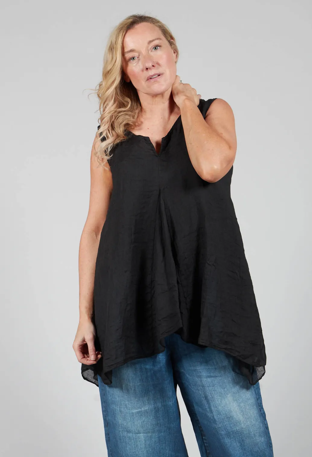 Bardot Top in Black