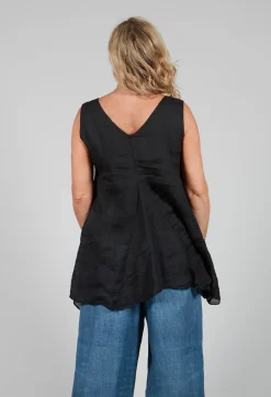 Bardot Top in Black