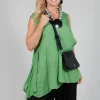 Bardot Top in Green