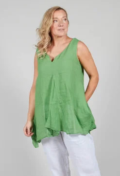 Bardot Top in Green