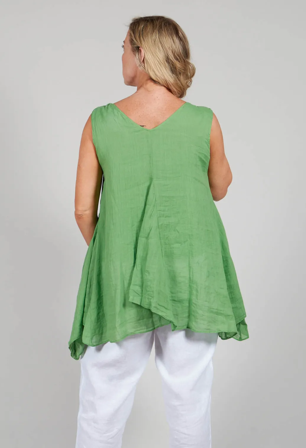 Bardot Top in Green