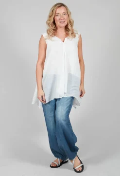 Bardot Top in Off White