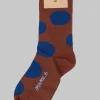 Basso P Spot Socks in Cannella