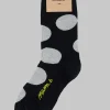 Basso P Spot Socks in Nero
