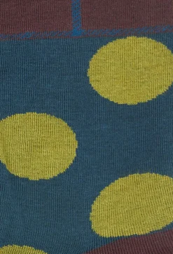 Basso T Socks in Blu and Olio