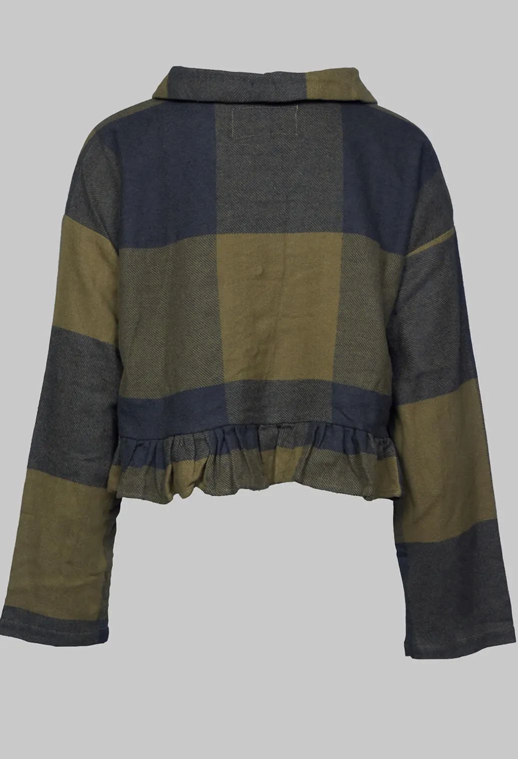 Batiste Short Jacket in Carreaux Bronze