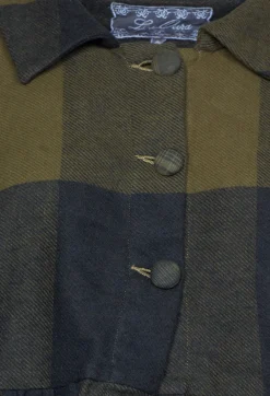 Batiste Short Jacket in Carreaux Bronze