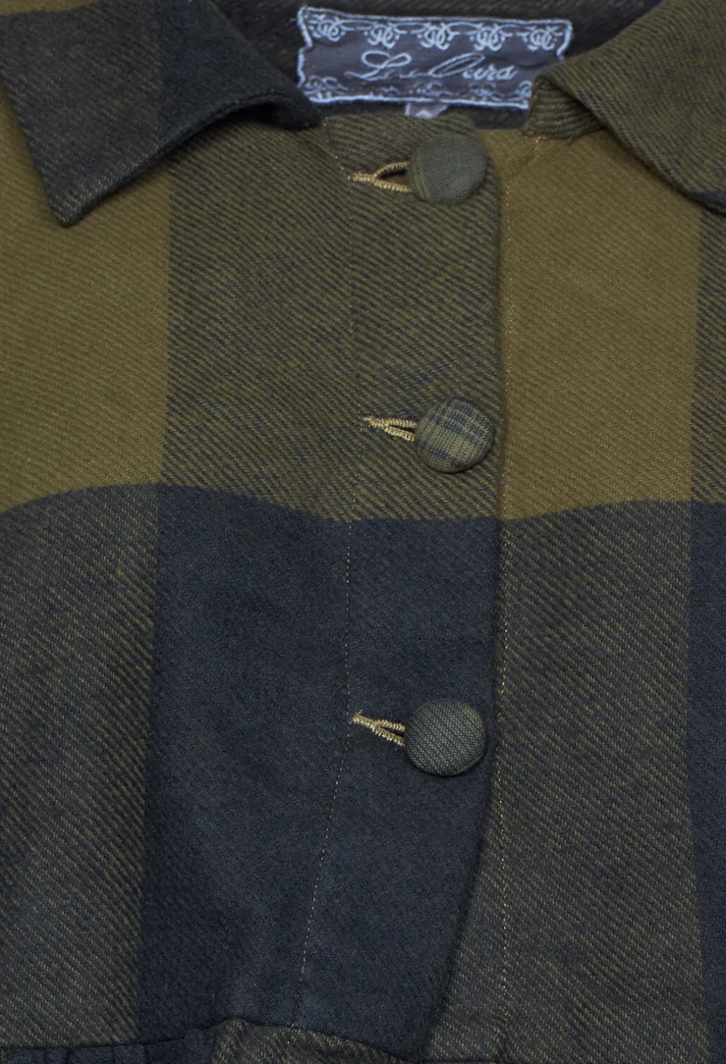 Batiste Short Jacket in Carreaux Bronze