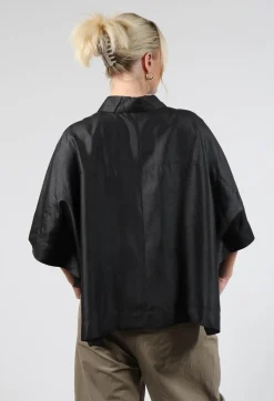 Batwing Shirt in Black