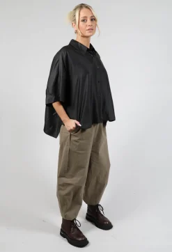 Batwing Shirt in Black