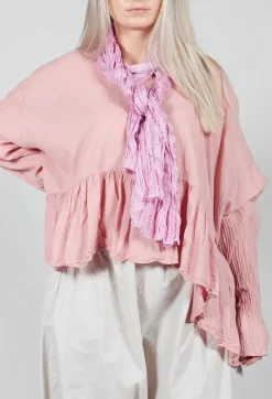 Bauchlos Shirt in Lotus Pink