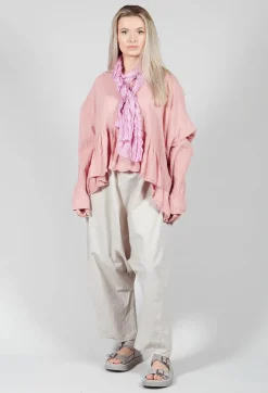Bauchlos Shirt in Lotus Pink