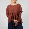 Bauchlos Shirt in Mudcloth