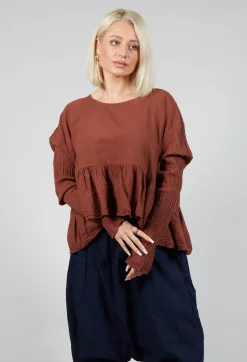 Bauchlos Shirt in Mudcloth
