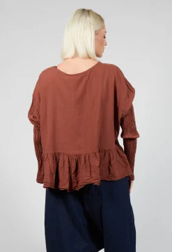 Bauchlos Shirt in Mudcloth
