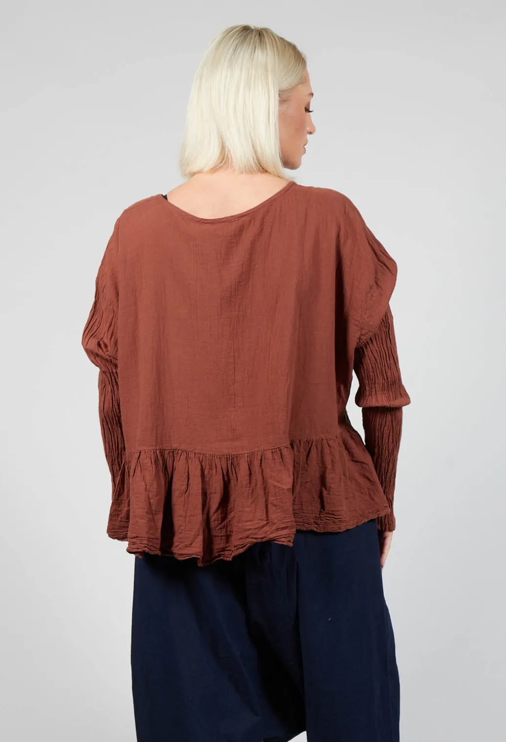 Bauchlos Shirt in Mudcloth