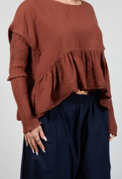 Bauchlos Shirt in Mudcloth